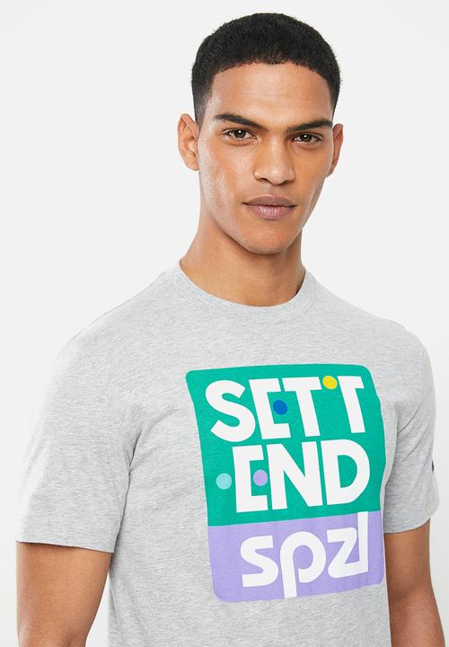 adidas Originals - Graphic short sleeve tee - grey