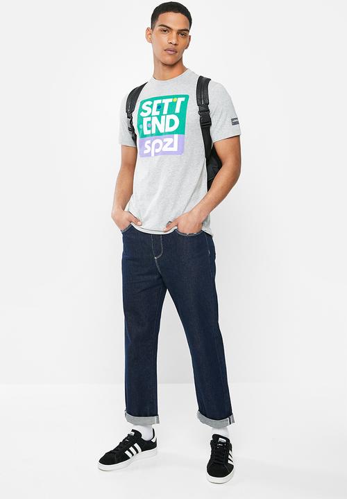 adidas Originals - Graphic short sleeve tee - grey