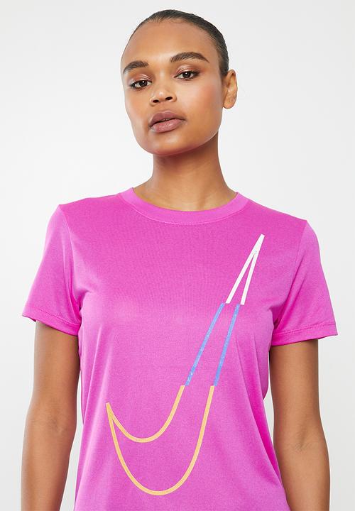 Nike - Icon clash swoosh dri tee - pink