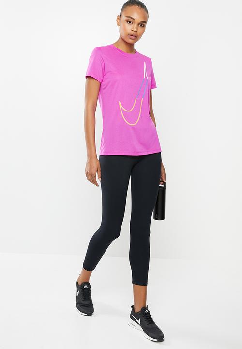 Nike - Icon clash swoosh dri tee - pink