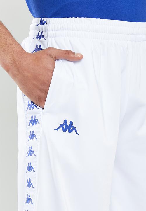 KAPPA - 222 Banda treadwell shorts - white 