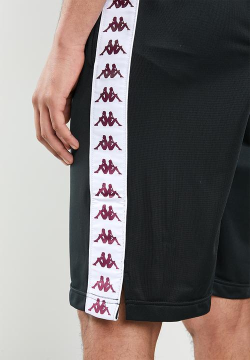 KAPPA - 222 banda treadwell shorts - black