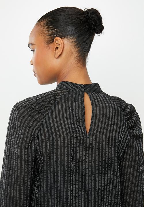 Vero Moda - Julia long sleeve top - black