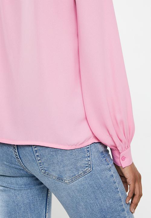 Vero Moda - Mila long sleeve top - rosebloom