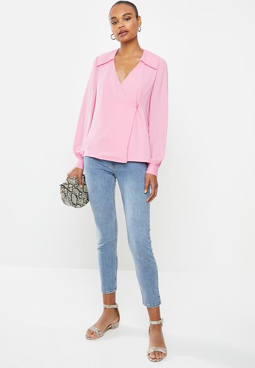 Vero Moda - Mila long sleeve top - rosebloom