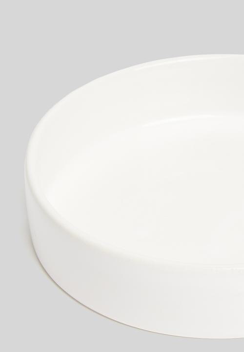 Urchin Art - Stationary tray - glazed white