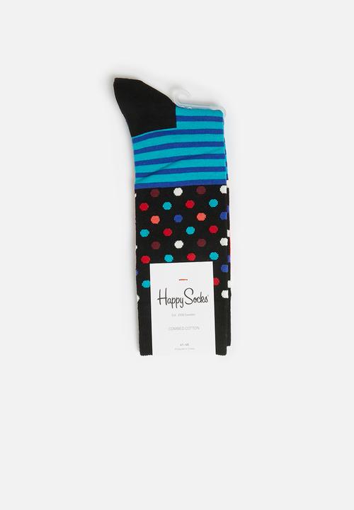 Happy Socks - Stripes and dots sock - multi 