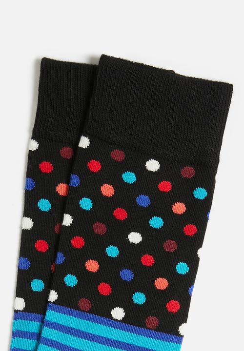 Happy Socks - Stripes and dots sock - multi 