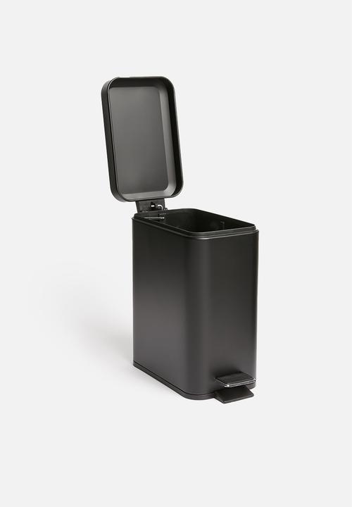 Bathroom Solutions - Bathroom 5 l pedal bin -black