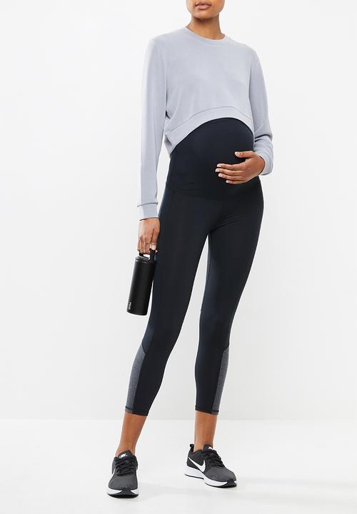 Cotton On - Maternity cross over crew - grey
