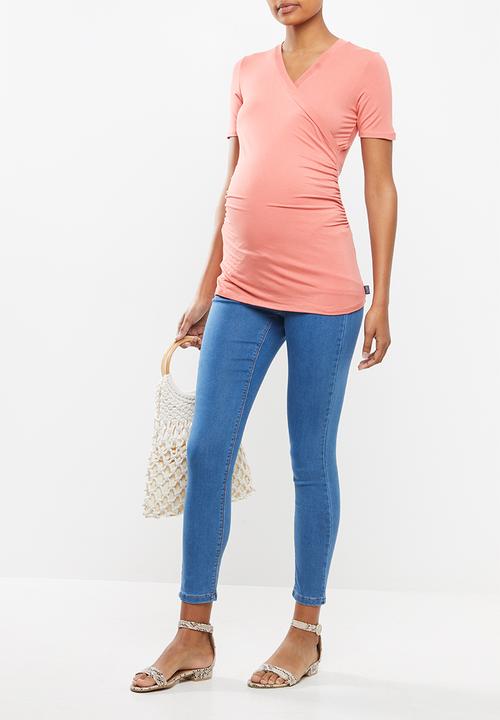 Cherry Melon - Wrap top - pink