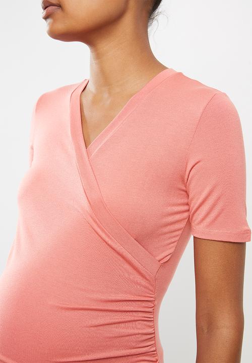 Cherry Melon - Wrap top - pink