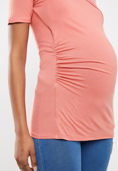 Cherry Melon - Wrap top - pink