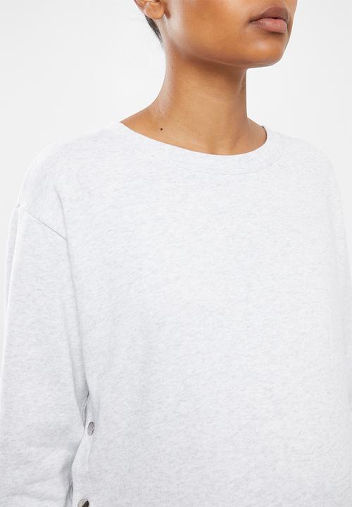 Cotton On - Maternity button side fleece - grey