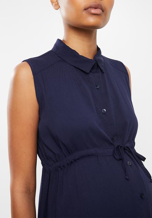 Cherry Melon - Sleeveless dress - navy