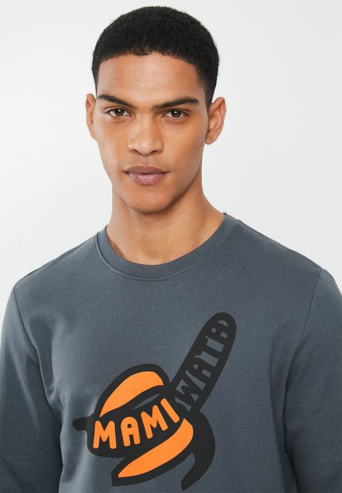Mami Wata - Mami banana sweatshirt - charcoal