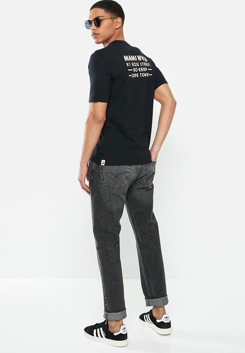 Mami Wata - Rose street tee - black