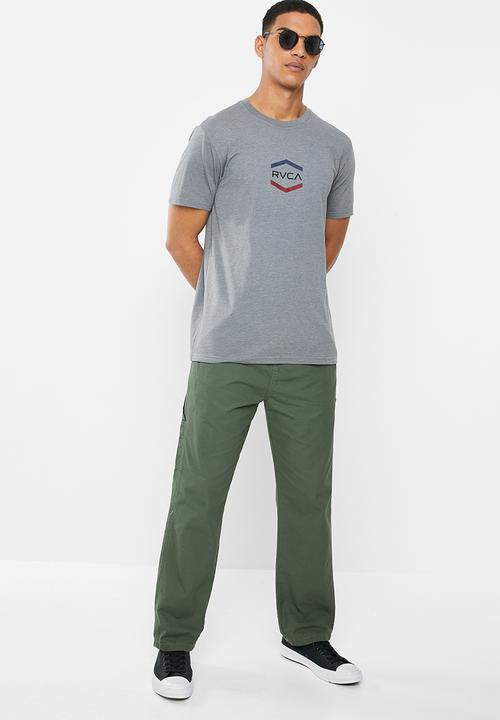 RVCA - Airborne  short sleeve tee - grey 