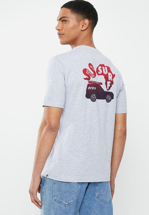 Mami Wata - Africa surf nature tee - grey