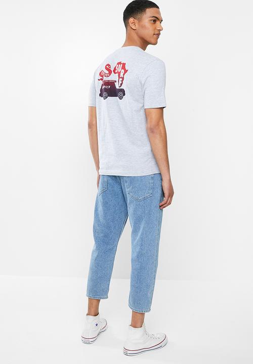 Mami Wata - Africa surf nature tee - grey