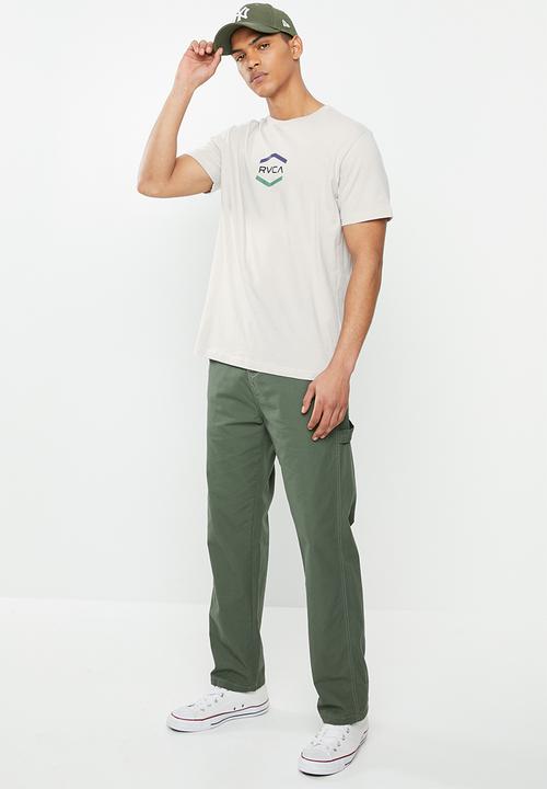 RVCA - Airborne short sleeve tee - cement