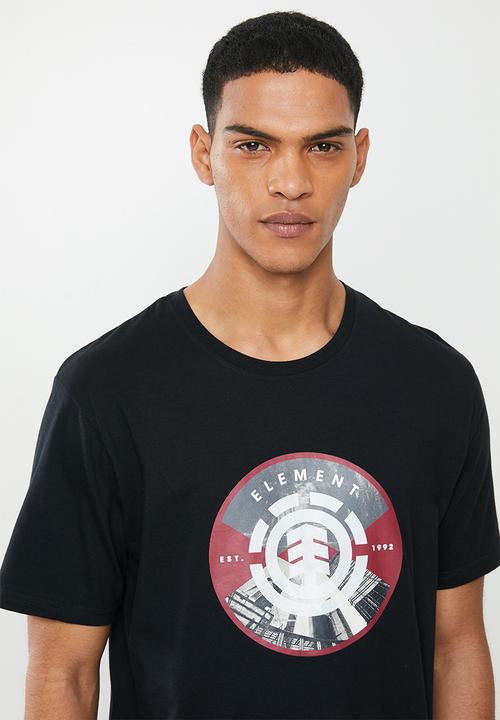 Element - Aiken short sleeve tee - black