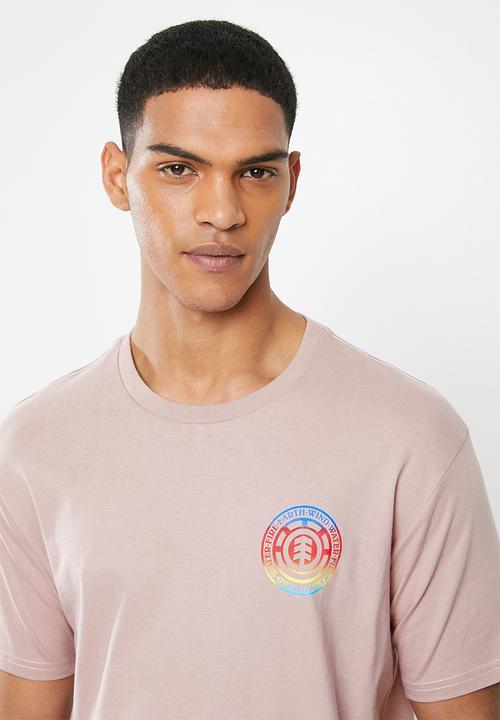 Element - Seal gradient short sleeve tee - pink