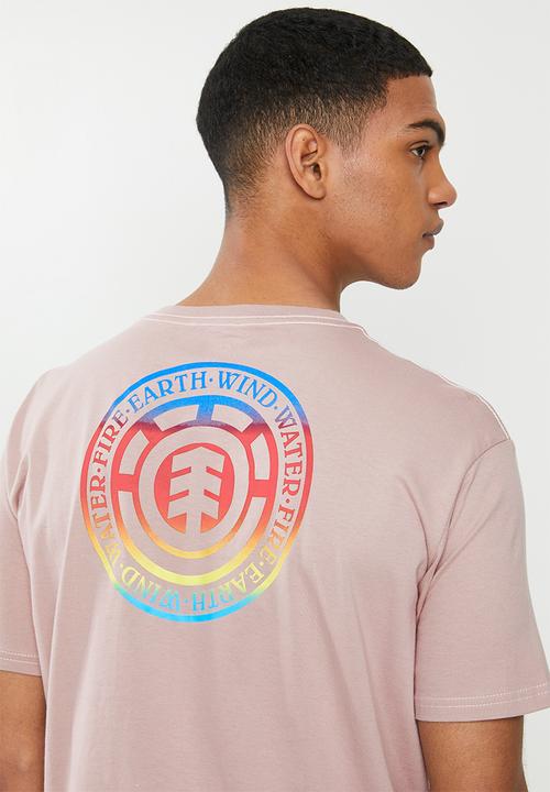 Element - Seal gradient short sleeve tee - pink
