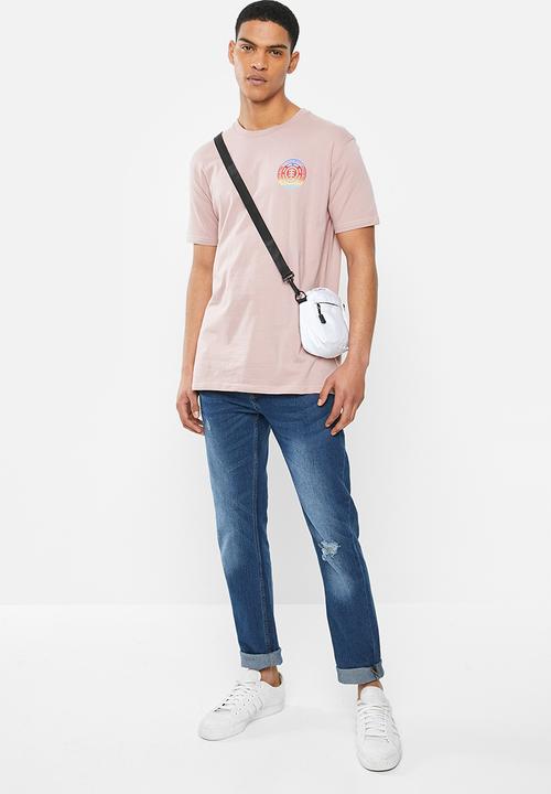 Element - Seal gradient short sleeve tee - pink