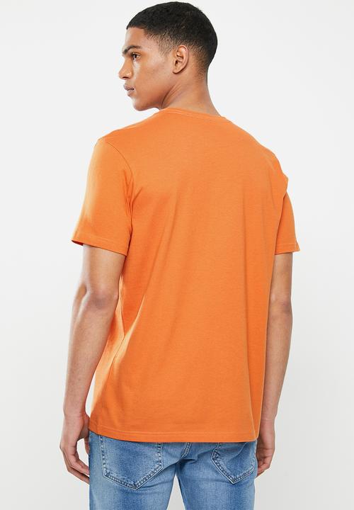 RVCA - Small RVCA short sleeve tee - burnt orange