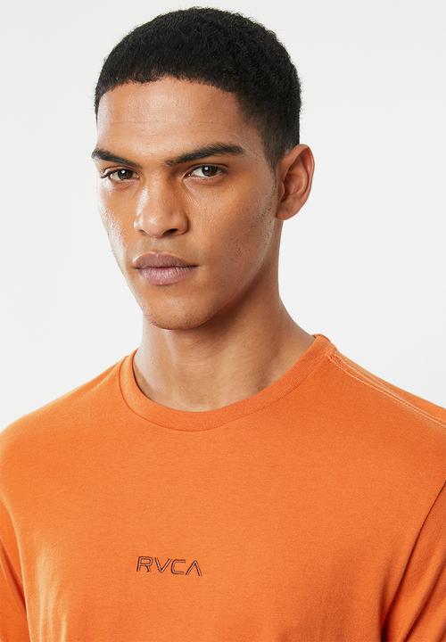 RVCA - Small RVCA short sleeve tee - burnt orange
