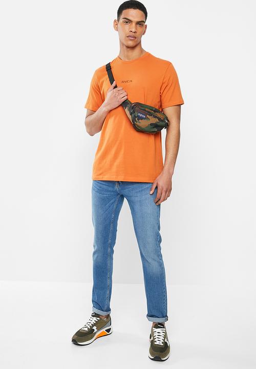 RVCA - Small RVCA short sleeve tee - burnt orange