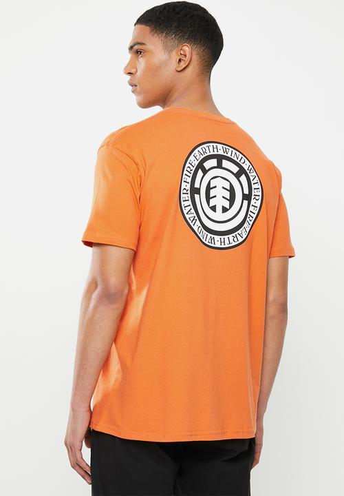 Element - Seal back short sleeve tee - orange