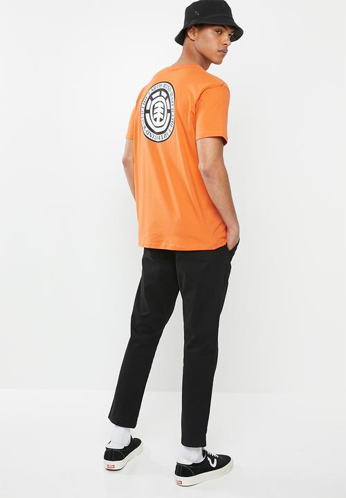 Element - Seal back short sleeve tee - orange