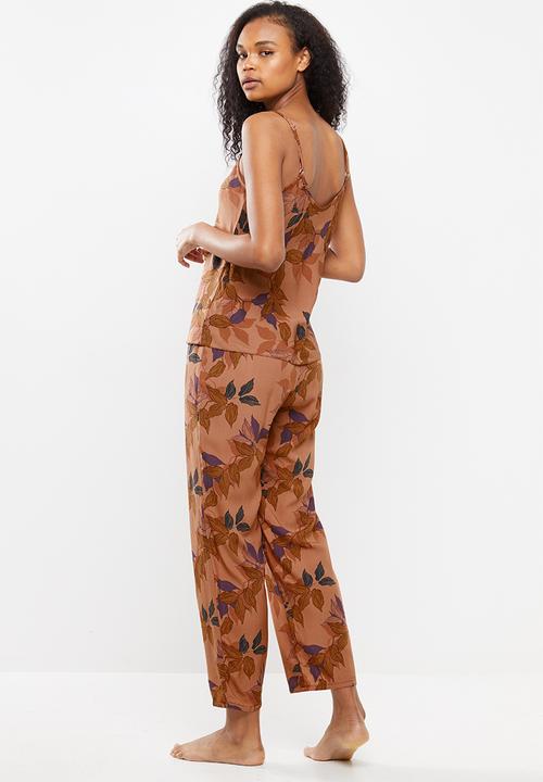 Superbalist - Sleep cami & pants set - multi