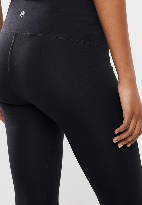 Cotton On - Maternity core tight over belly - black