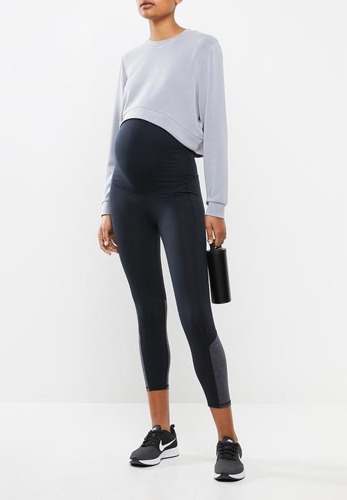 Cotton On - Maternity so soft 7/8 tight - black
