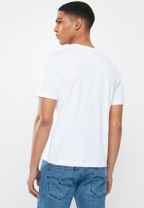 KAPPA - Authentic carai 928 tee - white & red