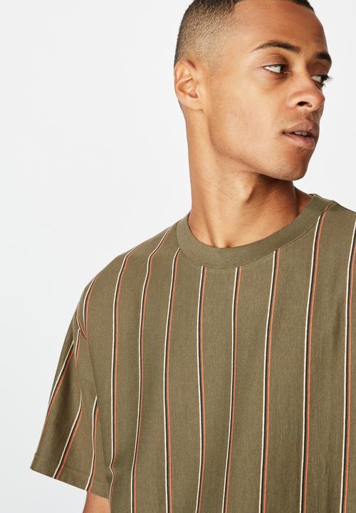 Cotton On - Downtown loose fit tee - khaki