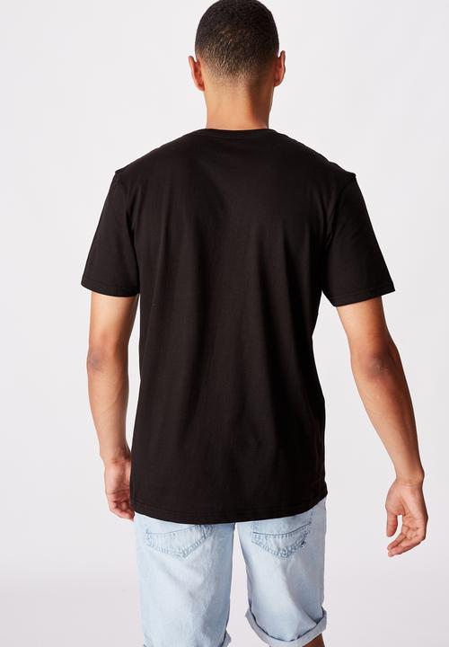 Cotton On - Tbar text T-shirt - black