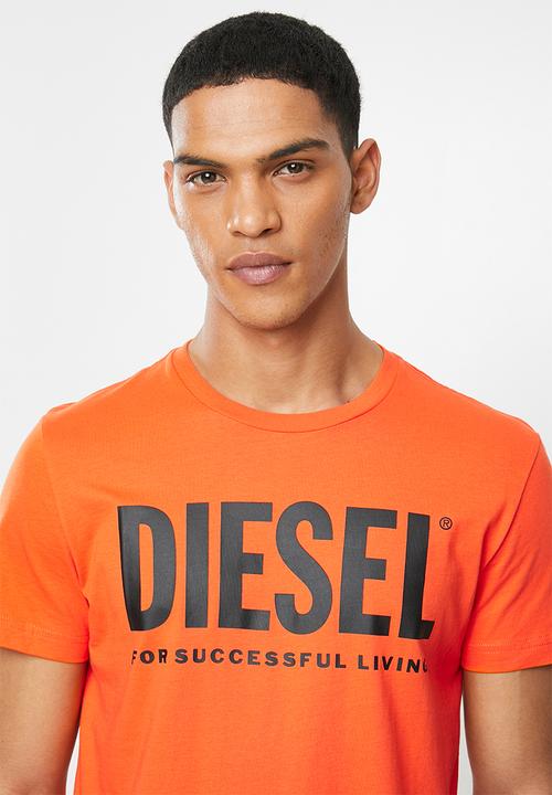 Diesel  - Diego logo short sleeve tee - orange