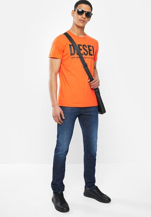 Diesel  - Diego logo short sleeve tee - orange