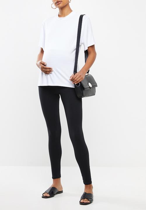 Superbalist - 2 Pack maternity leggings - charcoal & black