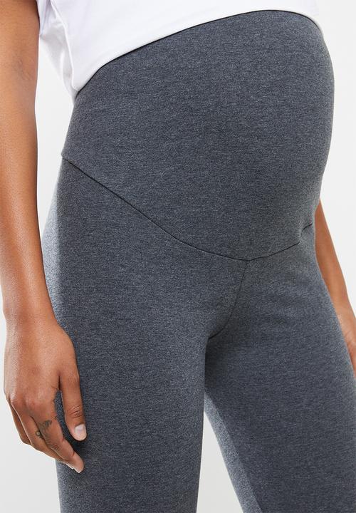 Superbalist - 2 Pack maternity leggings - charcoal & black