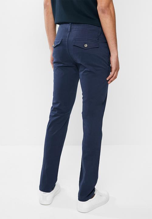 POLO - Mario narrow leg chino- navy