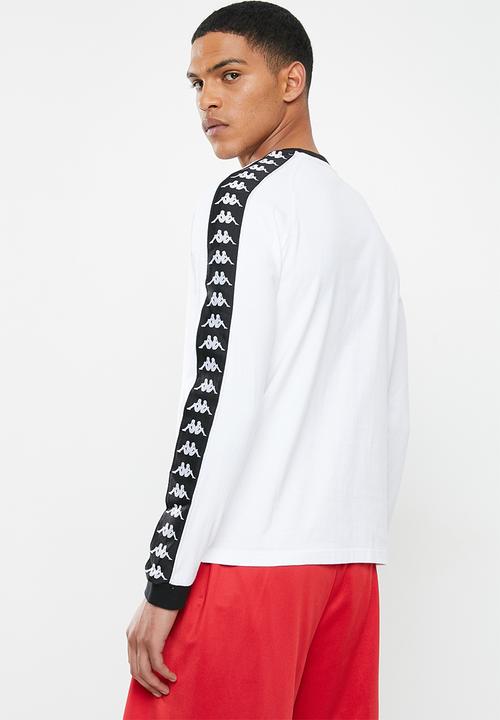 KAPPA - Authentic dixon sf sweat - white