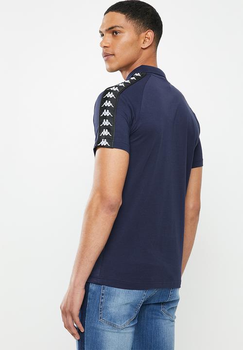 KAPPA - Banda estrel polo - navy