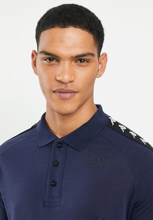 KAPPA - Banda estrel polo - navy