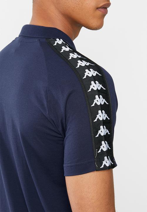 KAPPA - Banda estrel polo - navy