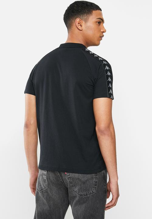 KAPPA - Banda estrel polo - black